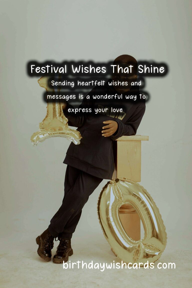 Top 100 Festival Wishes and Messages That Shine