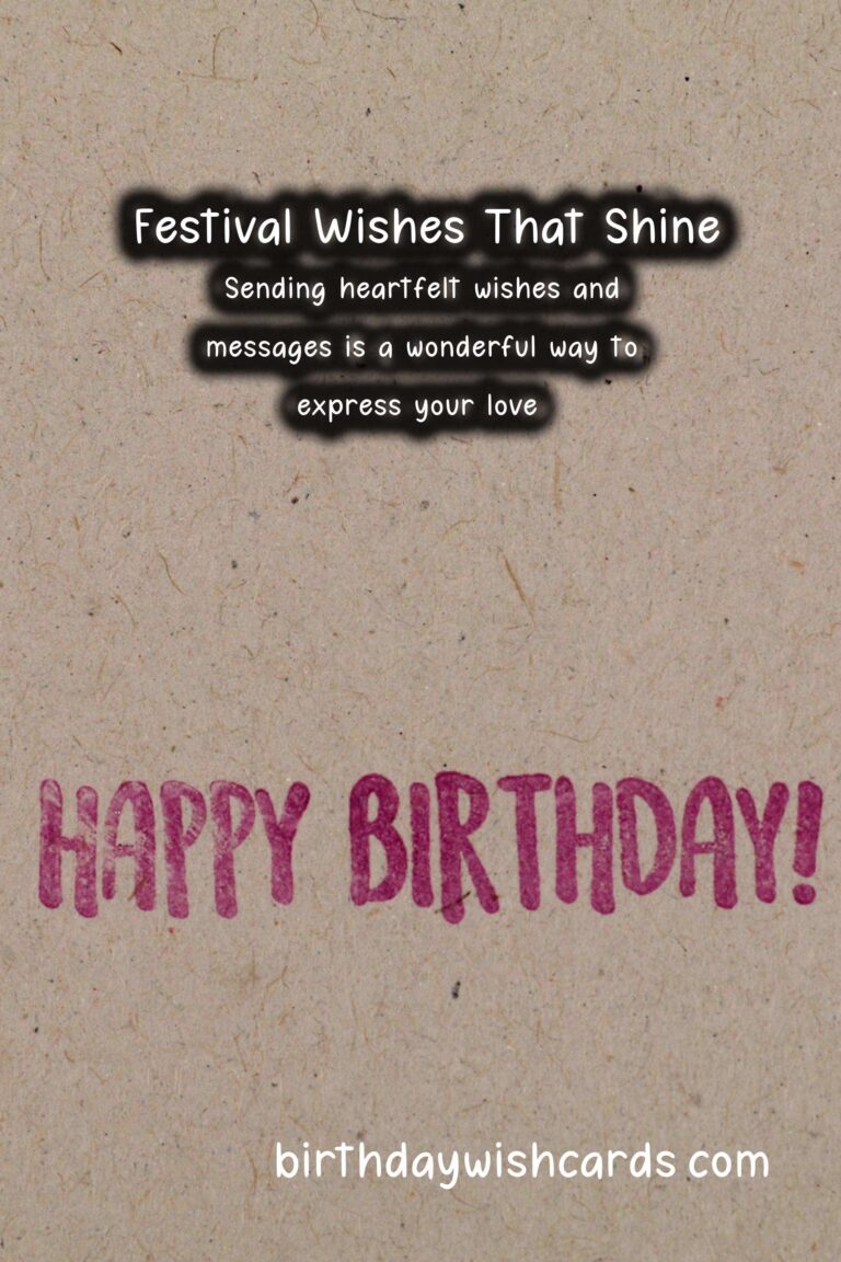 Top 100 Festival Wishes and Messages That Shine