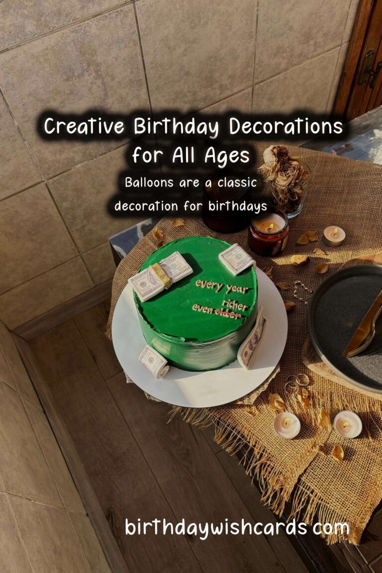 Top 15 Birthday Decorations For the Whole Family