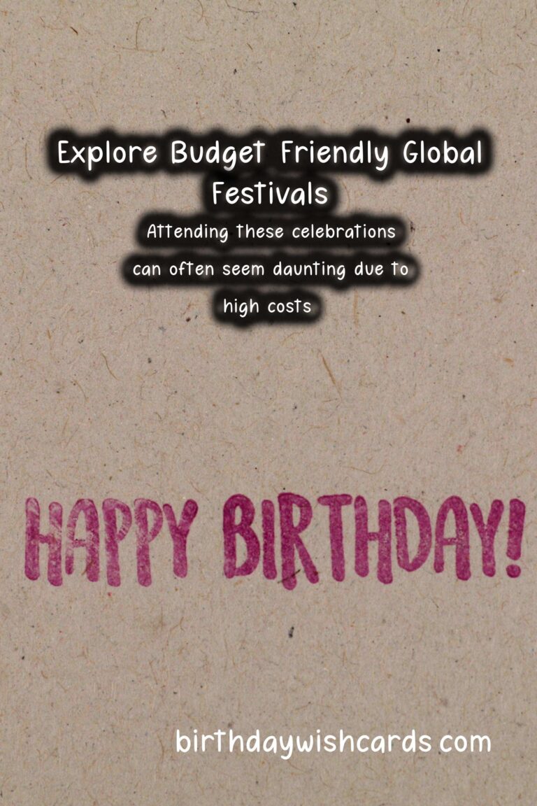 Top 15 World Festival Traditions On a Budget