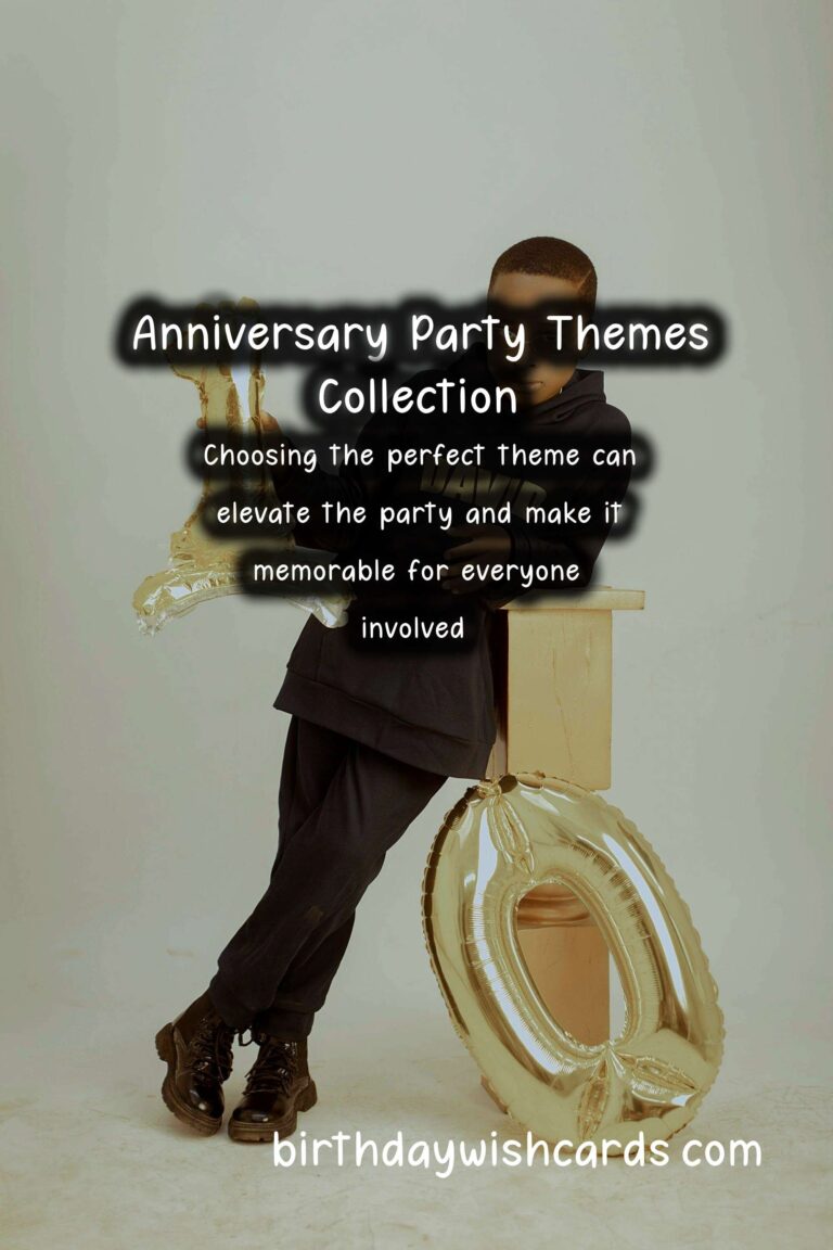 Top 20 Anniversary Party Themes That Go Viral