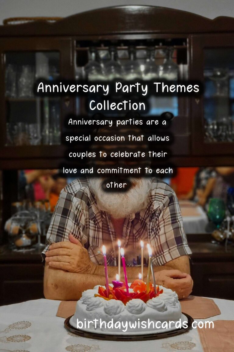 Top 20 Anniversary Party Themes That Go Viral
