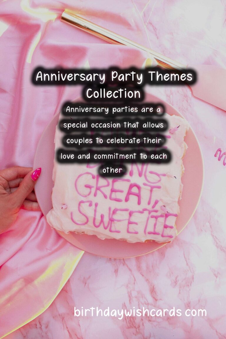 Top 20 Anniversary Party Themes That Go Viral