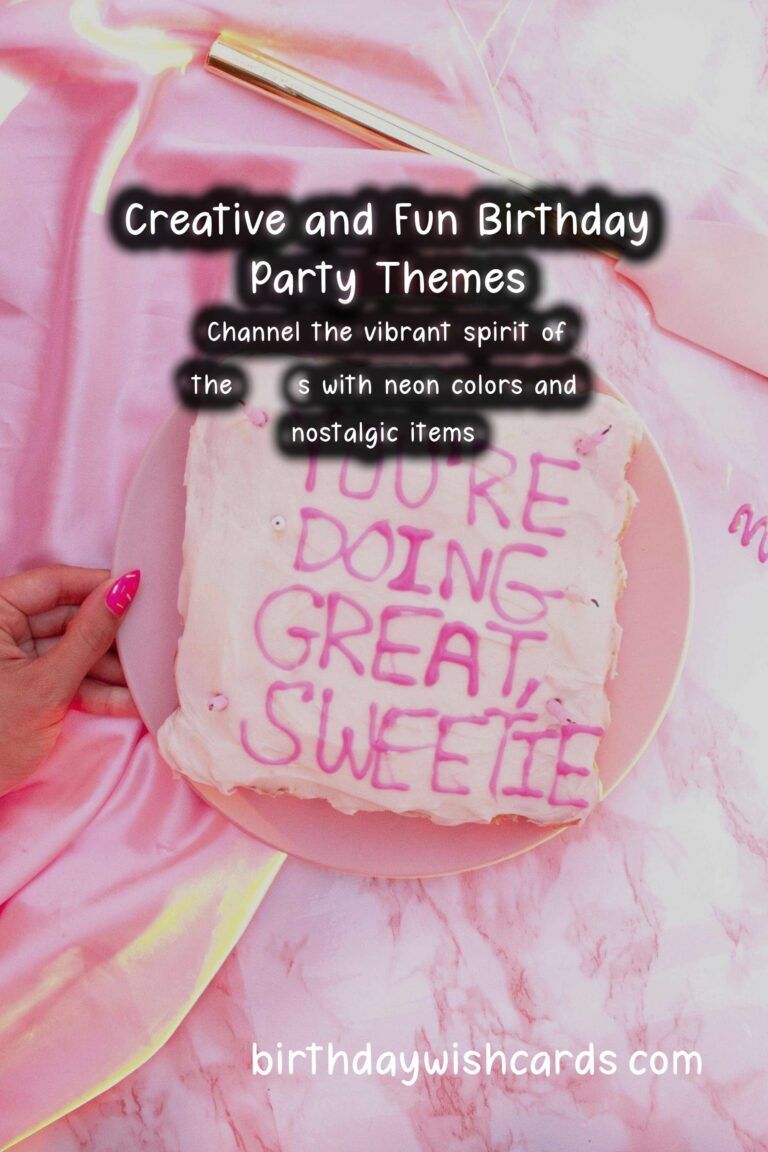 Top 20 Birthday Party Themes to Make Your Day Special