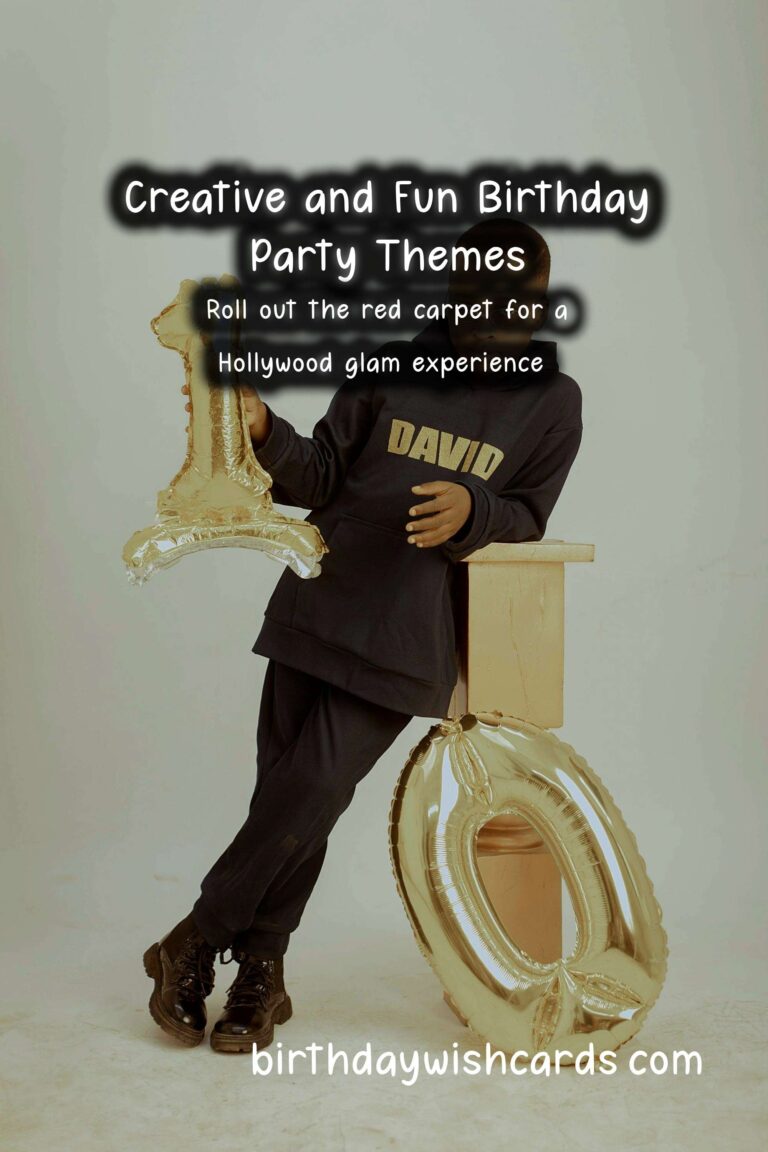 Top 20 Birthday Party Themes to Make Your Day Special