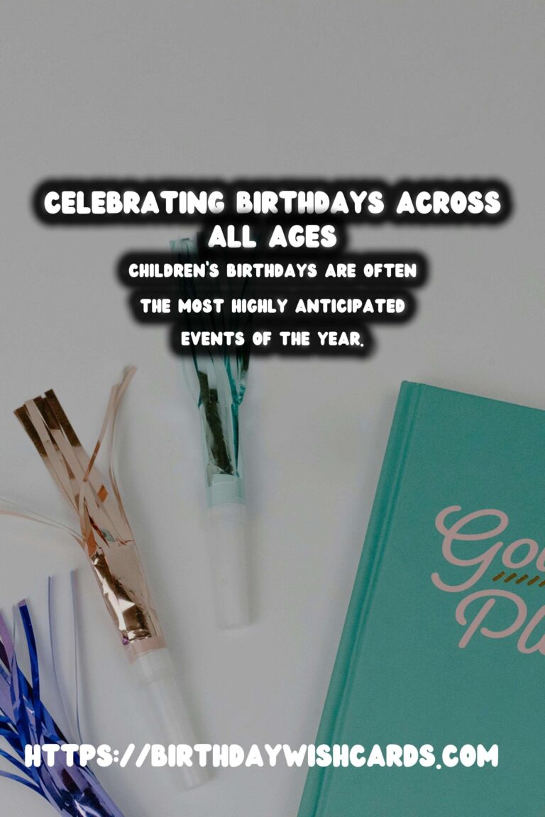Top 20 Birthday Survival Guide For Every Age Group