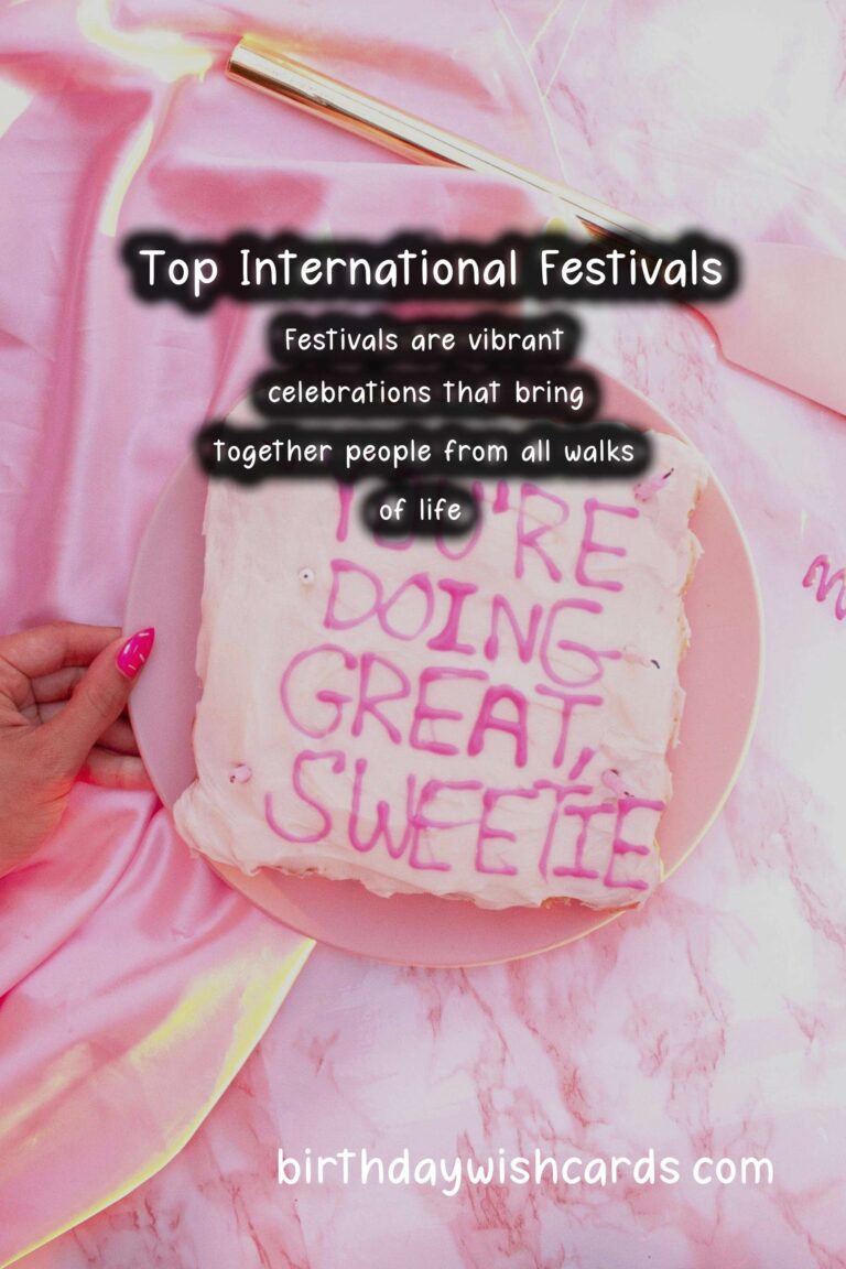 Top 20 International Festival Guides For Every Personality