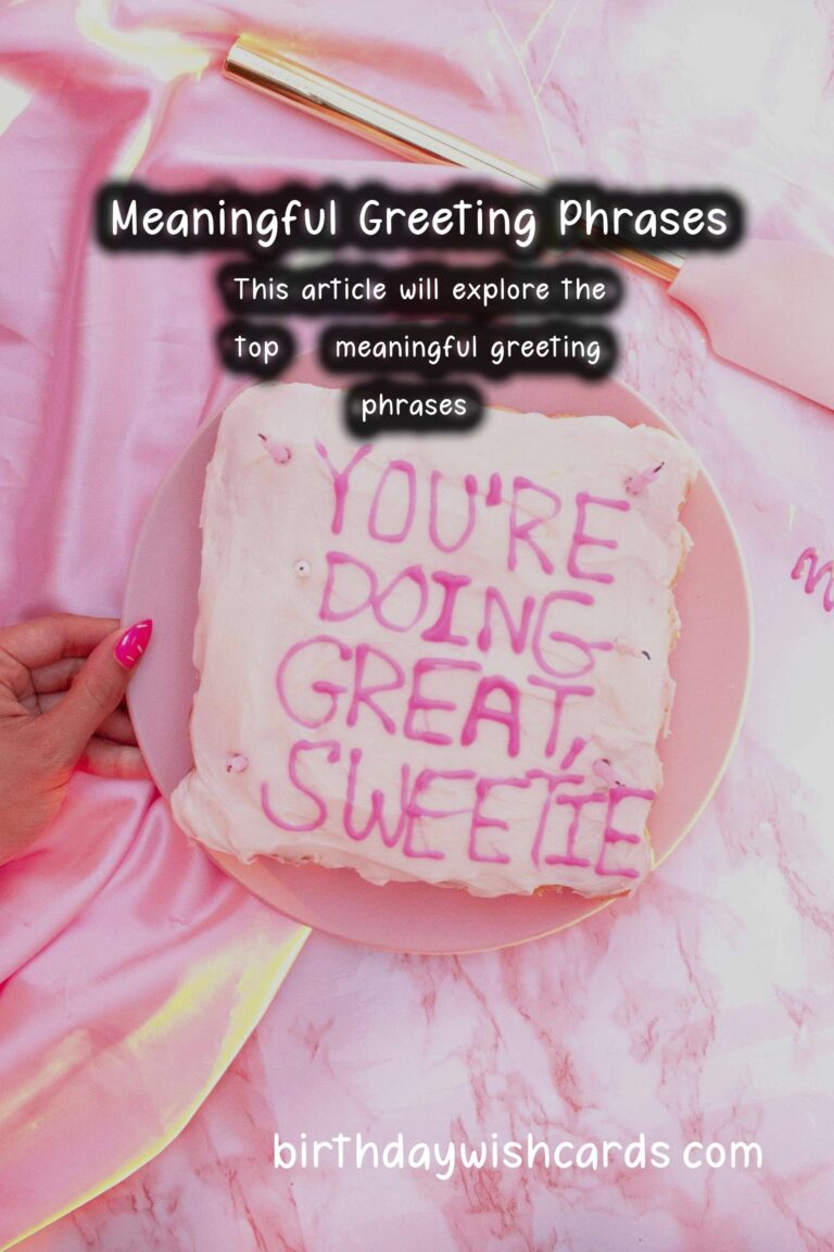 Top 20 Meaningful Greeting Phrases For Beginners