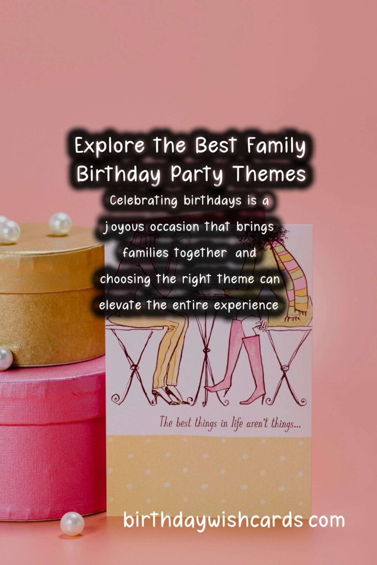 Top 25 Birthday Party Themes For the Whole Family