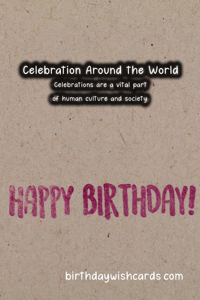 Top 25 Celebration Etiquette Around the World For Every Age Group