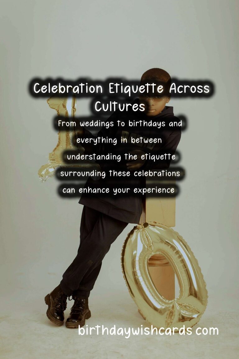Top 25 Celebration Etiquette Around the World That Reflect Your Style