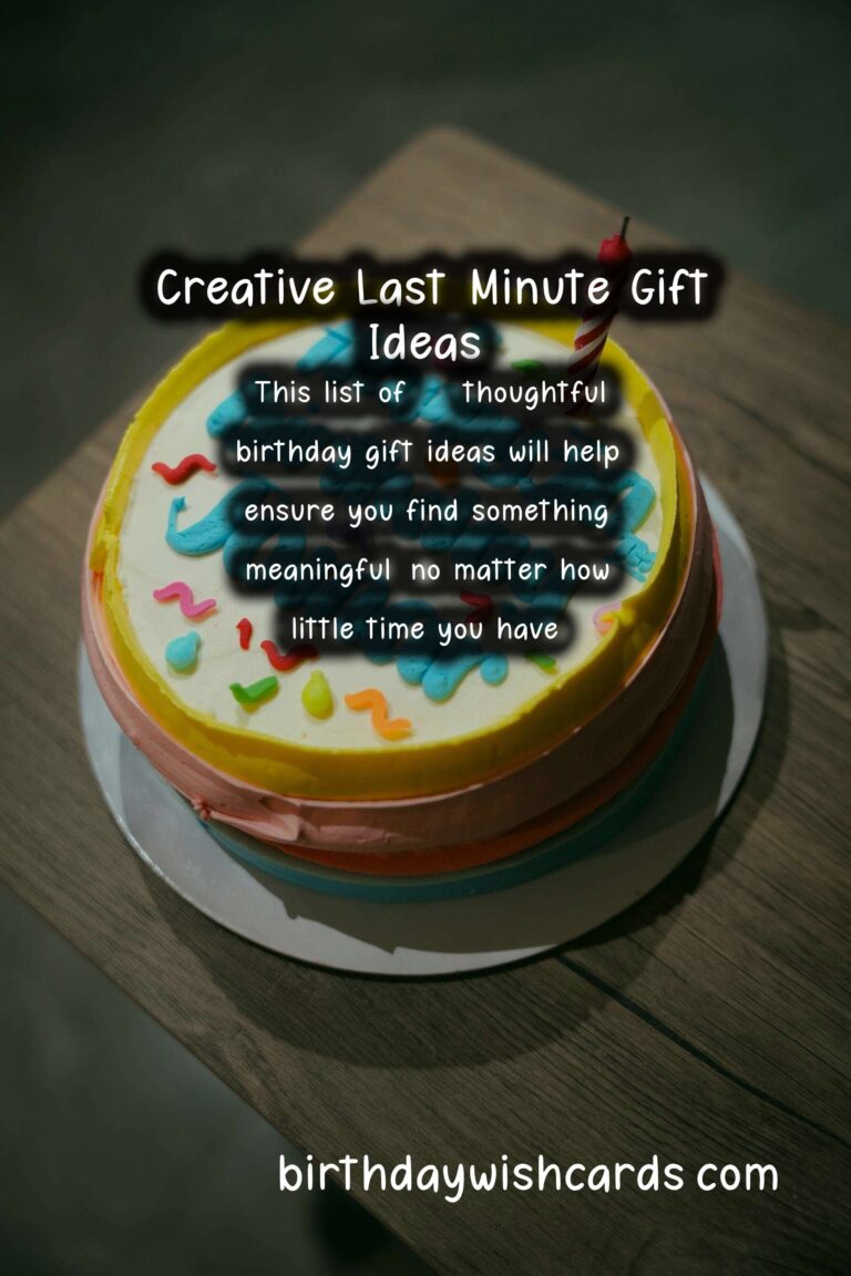 Top 30 Birthday Gift Ideas For Last-Minute Planning