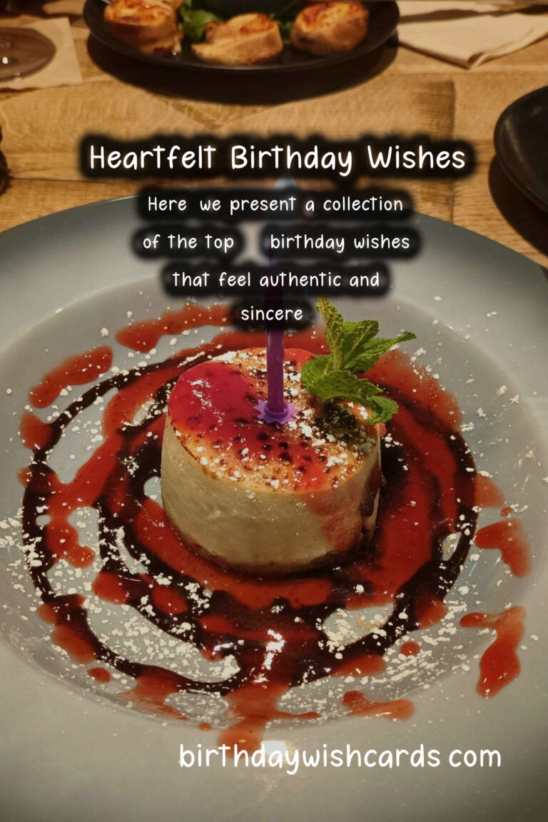Top 50 Birthday Wishes That Feel Authentic