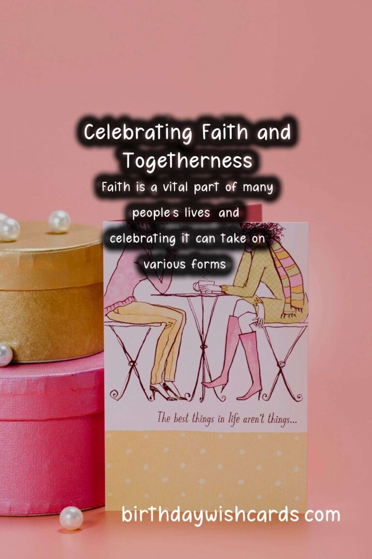 Top 50 Faith Celebration Messages That Reflect Your Style