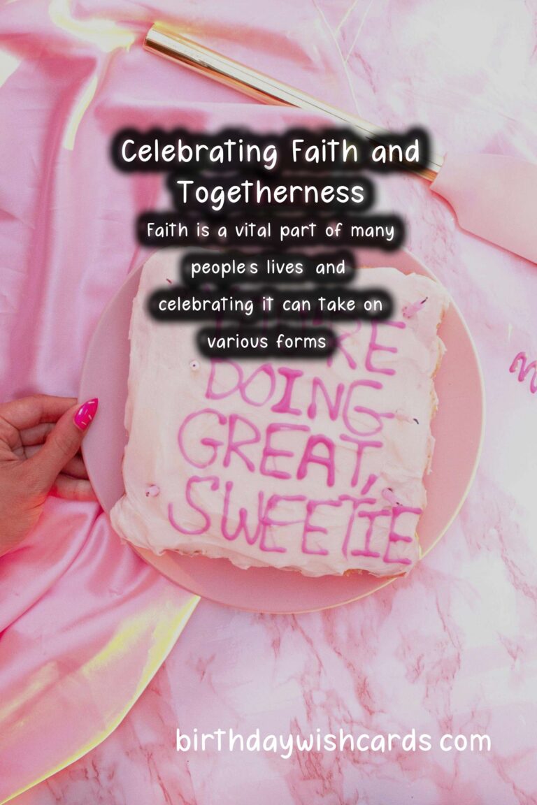 Top 50 Faith Celebration Messages That Reflect Your Style