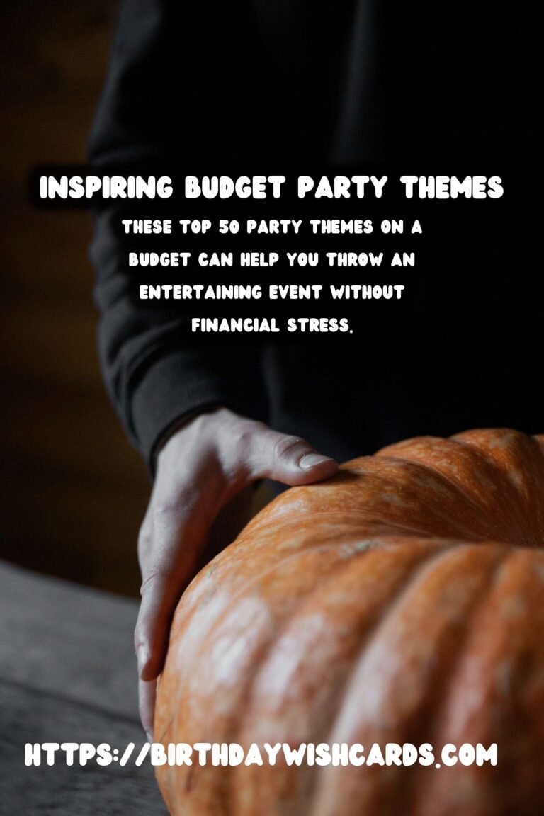 Top 50 Worldwide Party Themes On a Budget