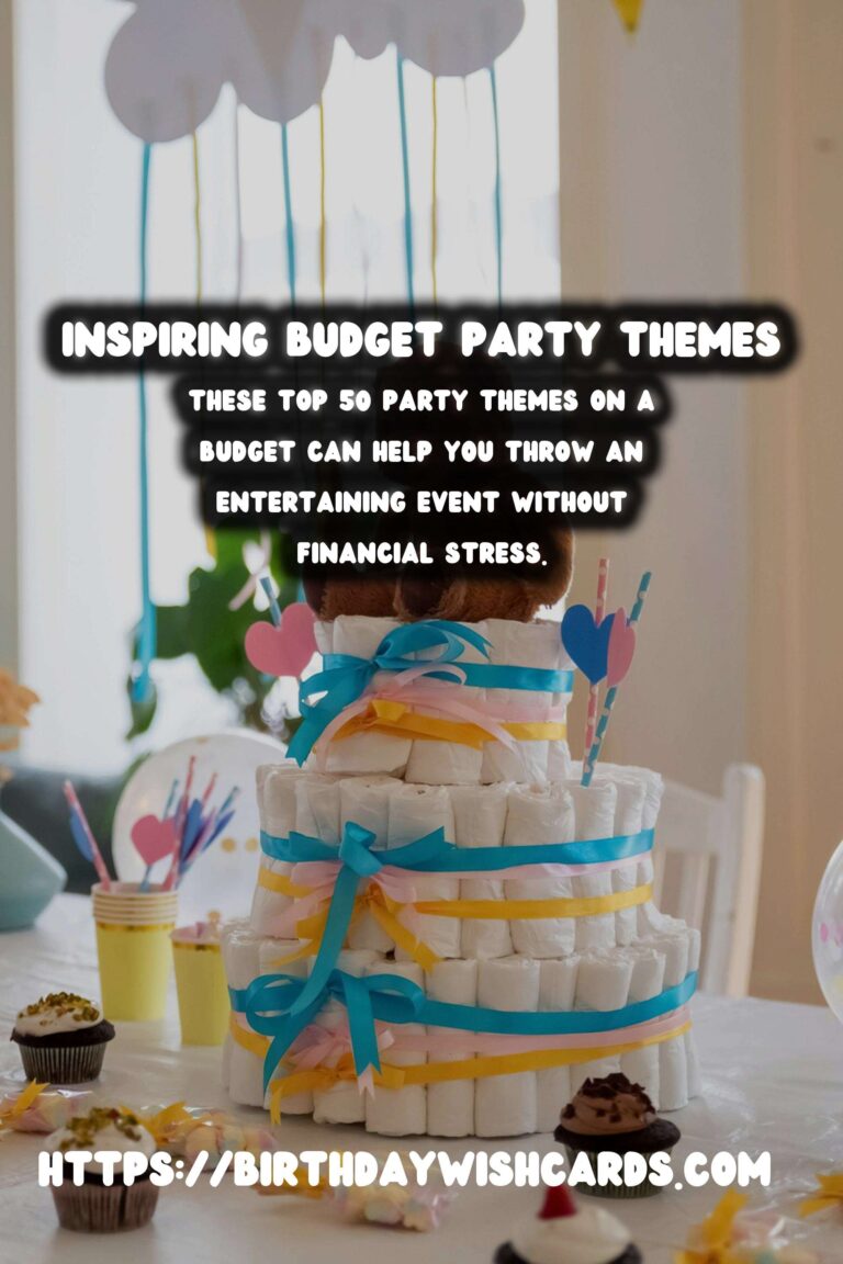 Top 50 Worldwide Party Themes On a Budget