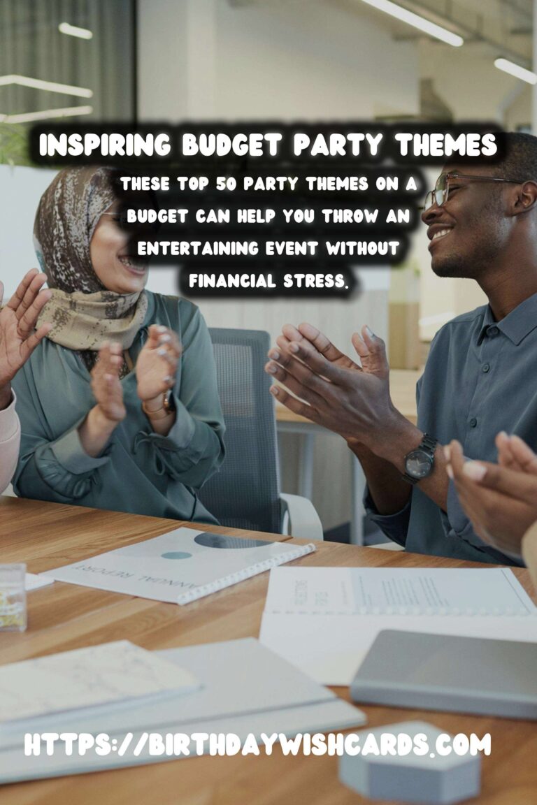 Top 50 Worldwide Party Themes On a Budget