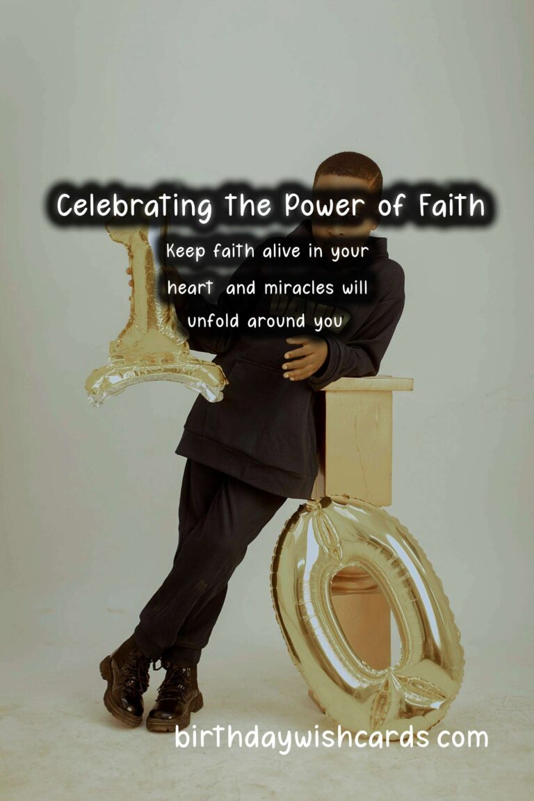 Top 75 Faith Celebration Messages That Will Wow Your Guests