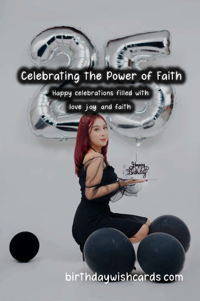Top 75 Faith Celebration Messages That Will Wow Your Guests