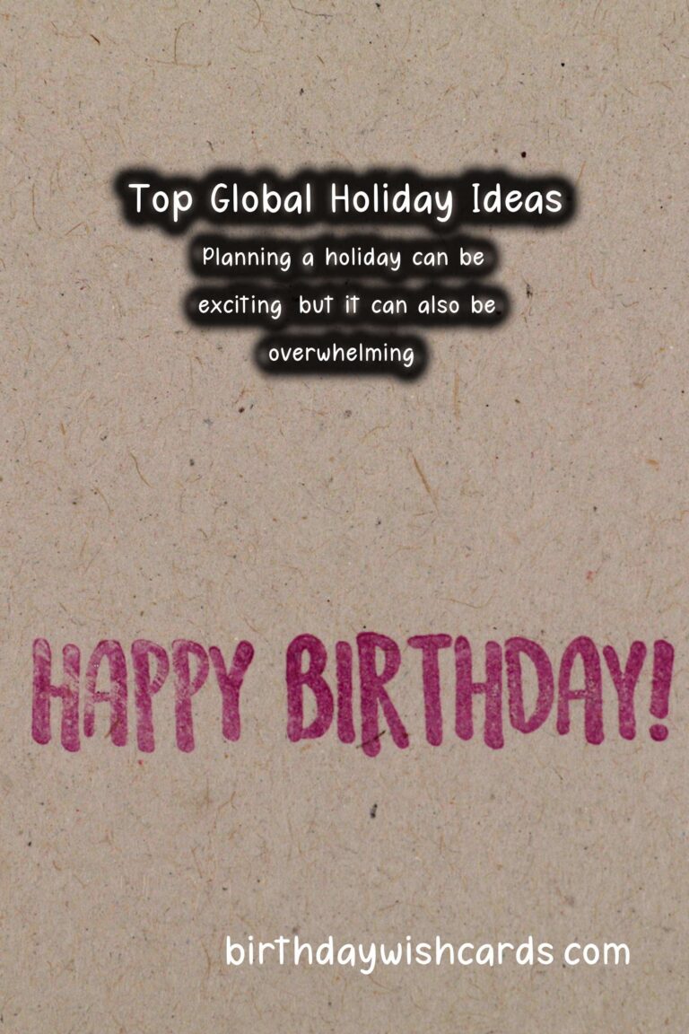Top 75 Global Holiday Planning For Every Budget