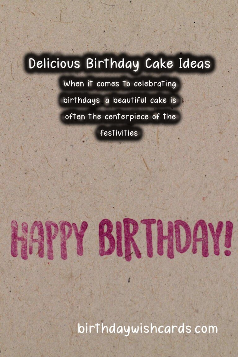 Top Birthday Cake Ideas You’ll Love
