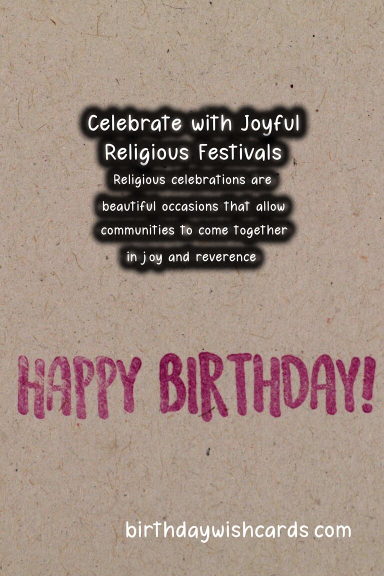 Top Religious Celebration Ideas That Spark Joy