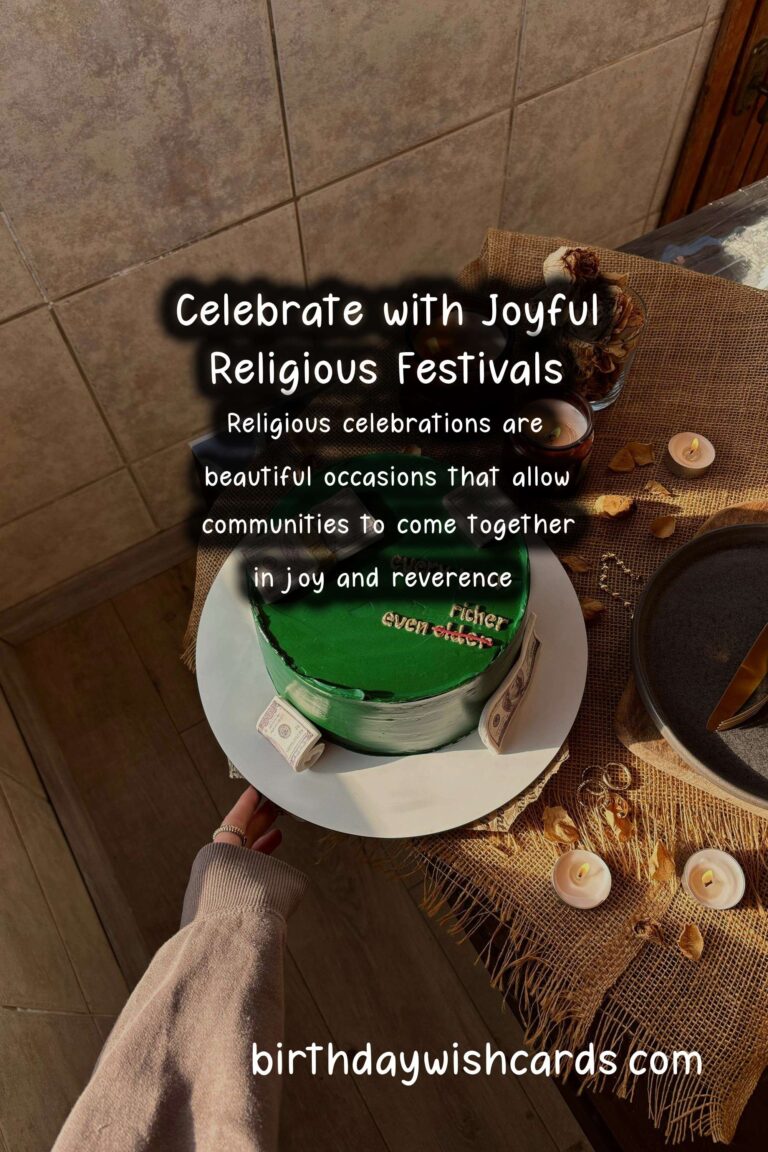Top Religious Celebration Ideas That Spark Joy
