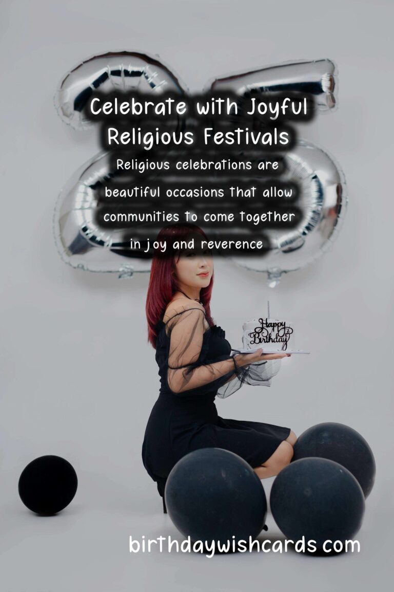 Top Religious Celebration Ideas That Spark Joy
