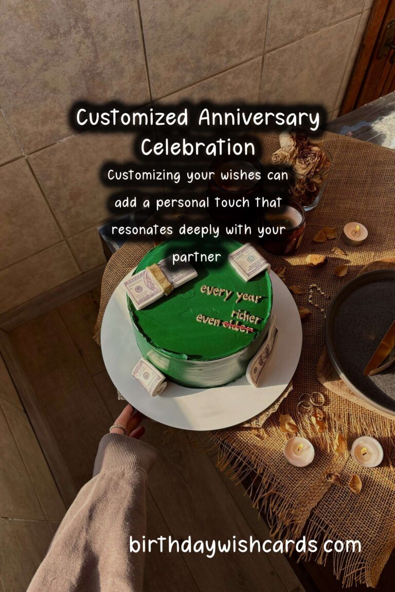 Top Ways to Customize Anniversary Wishes