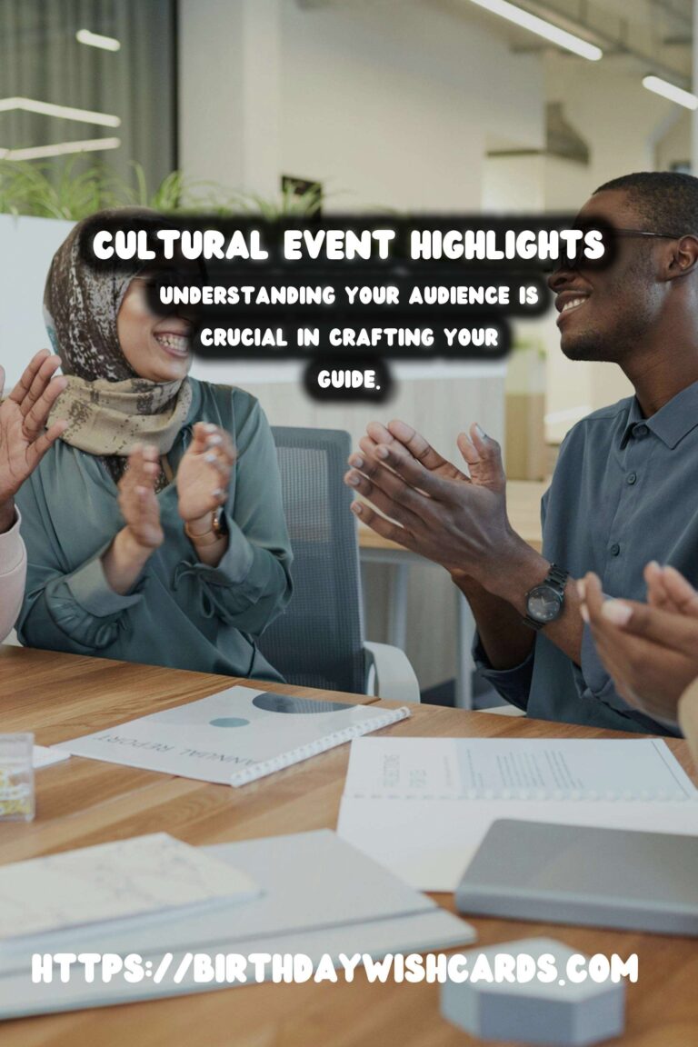 Top Ways to Customize Your Cultural Event Guide