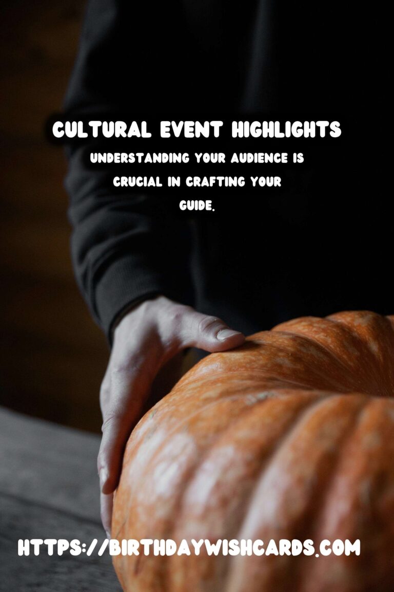 Top Ways to Customize Your Cultural Event Guide