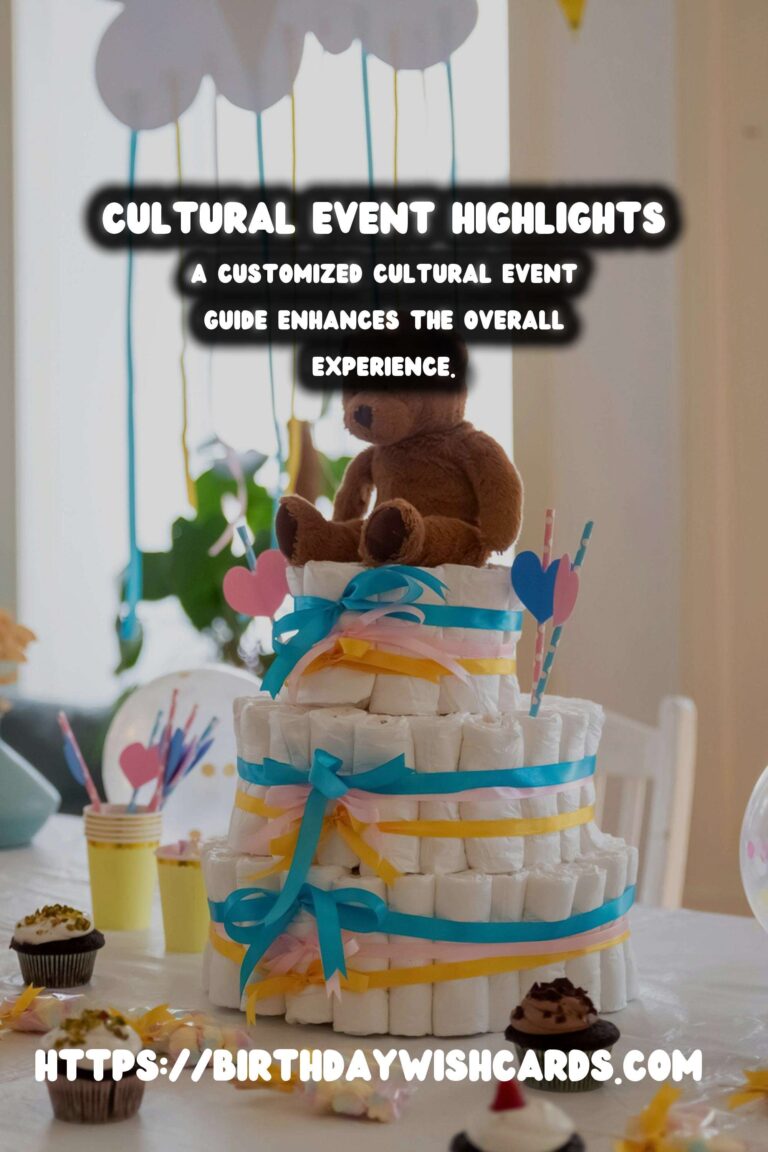 Top Ways to Customize Your Cultural Event Guide