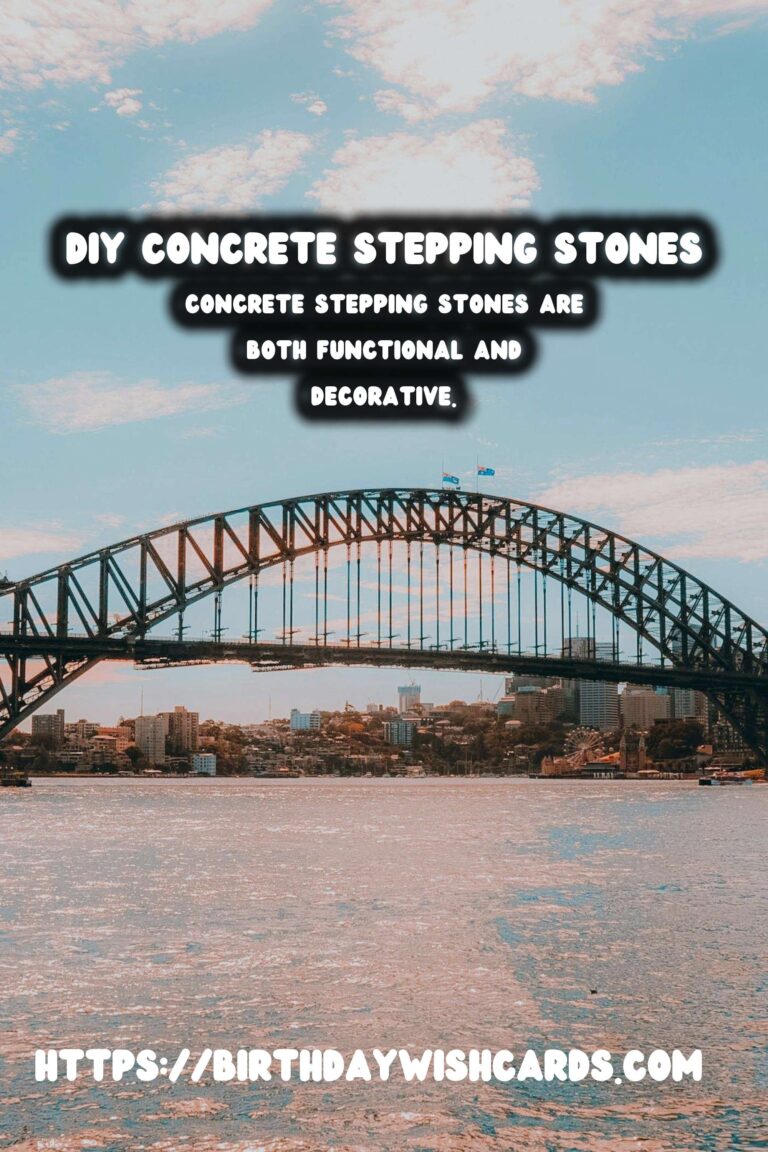 Transform Your Garden with DIY Concrete Stepping Stones