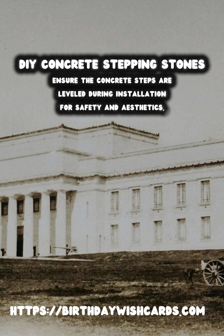 Transform Your Garden with DIY Concrete Stepping Stones