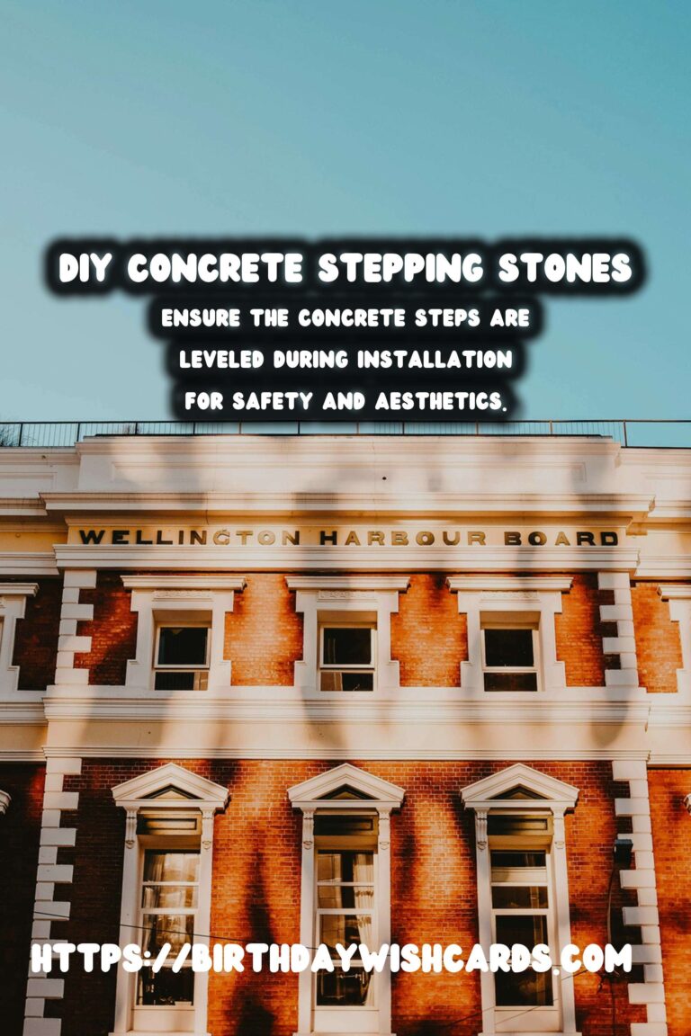 Transform Your Garden with DIY Concrete Stepping Stones