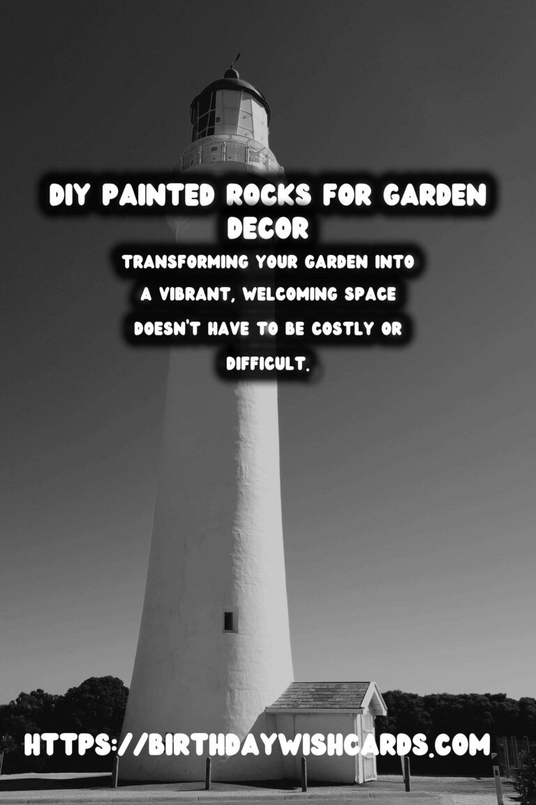 Transform Your Garden with DIY Painted Rocks: A Creative Guide to Garden Decor