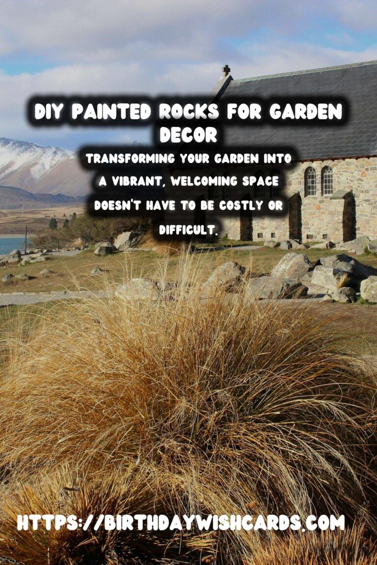 Transform Your Garden with DIY Painted Rocks: A Creative Guide to Garden Decor