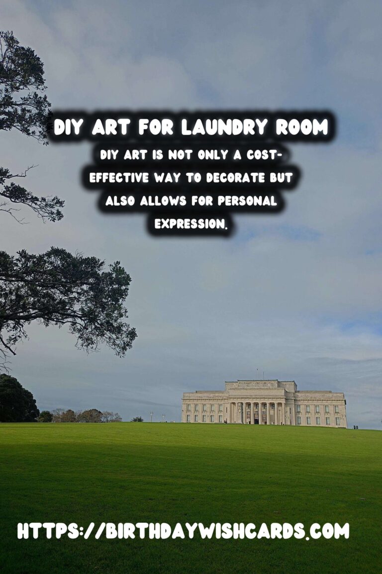 Transform Your Laundry Room with DIY Art: A Comprehensive Guide