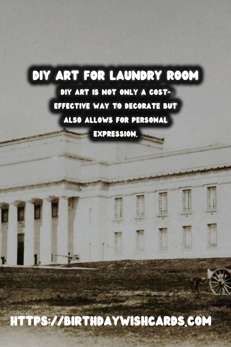 Transform Your Laundry Room with DIY Art: A Comprehensive Guide