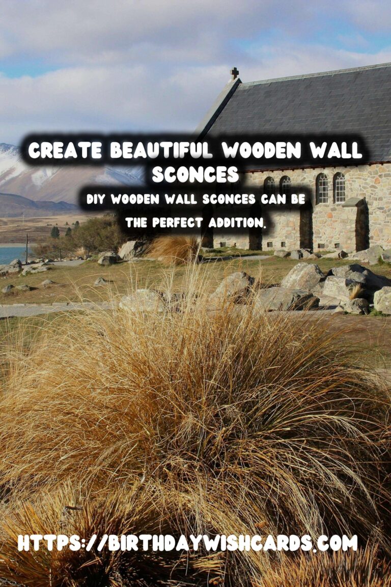 Transform Your Space with Stunning DIY Wooden Wall Sconces