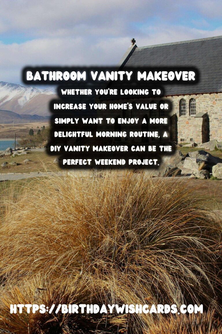 Transform Your Space with a DIY Bathroom Vanity Makeover