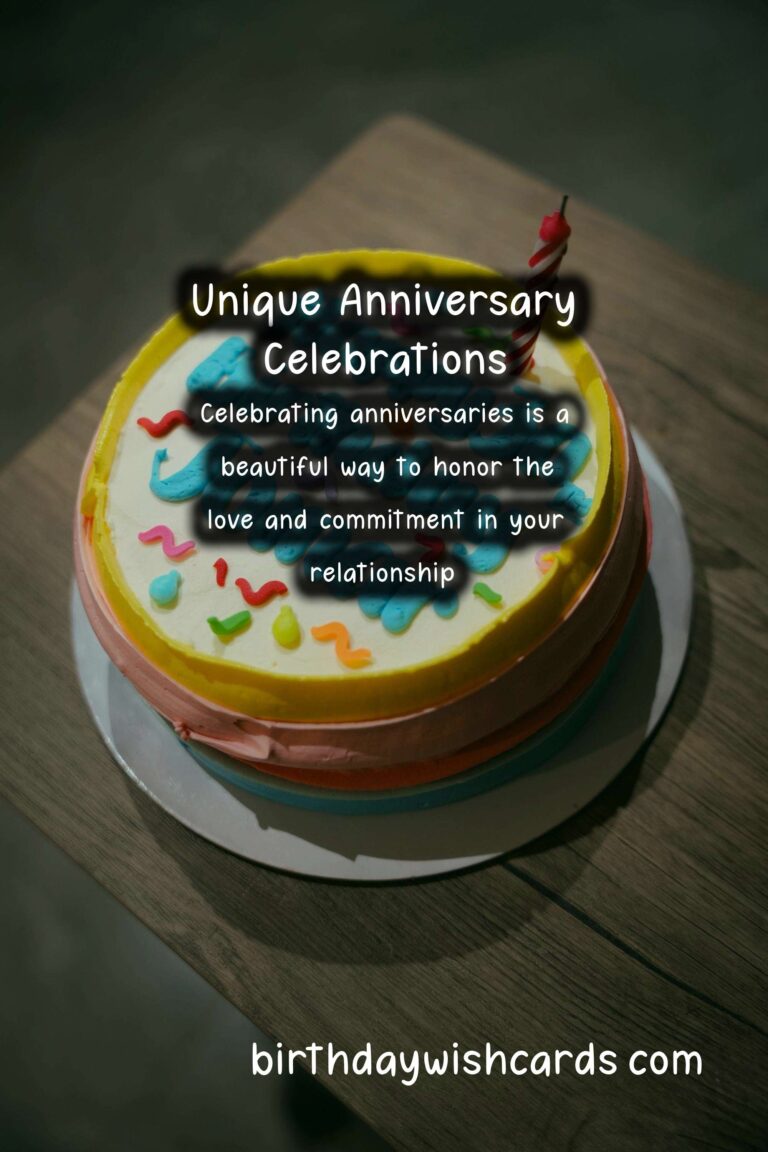 Trendy Anniversary Wishes That Are Unique