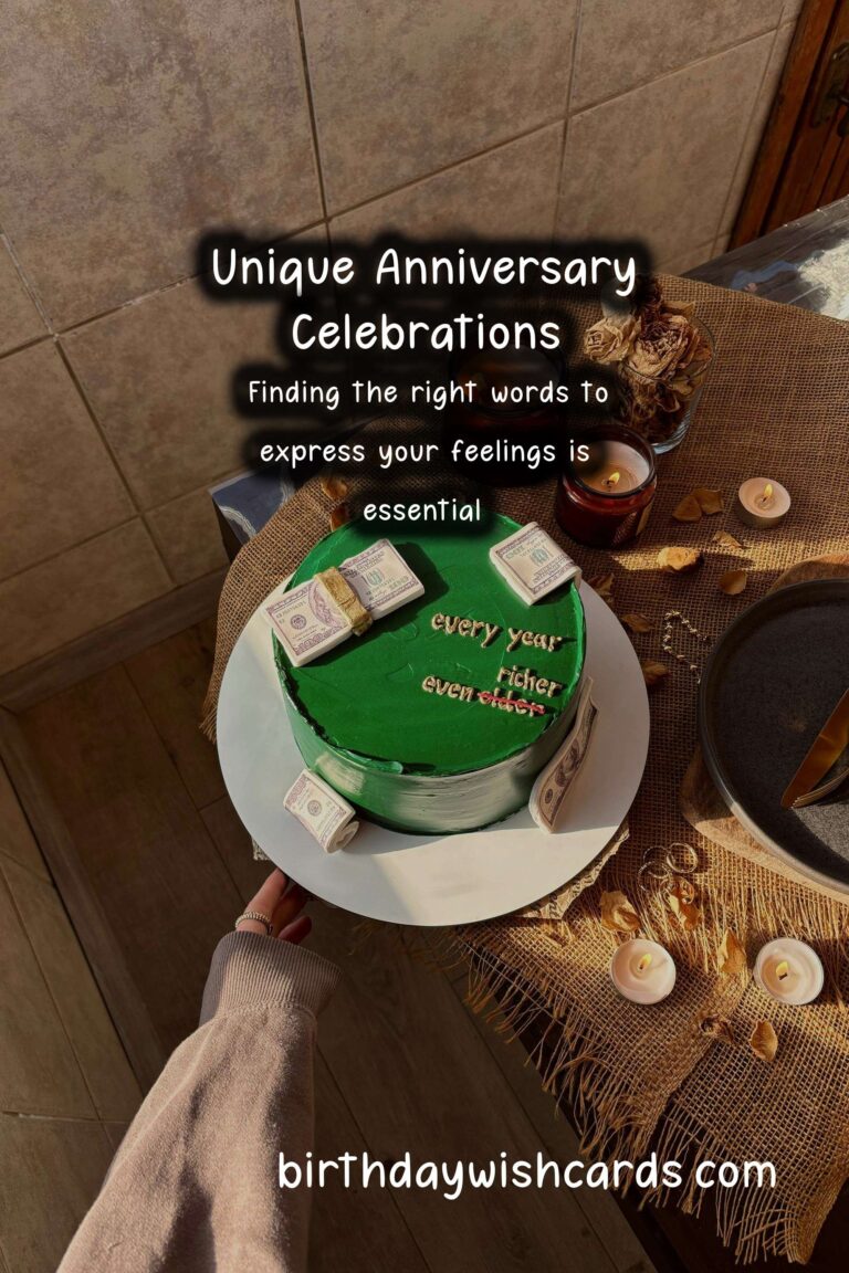 Trendy Anniversary Wishes That Are Unique