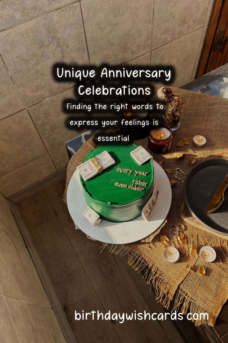 Trendy Anniversary Wishes That Are Unique