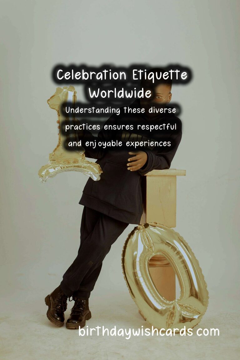 Trendy Ways to Celebrate: Celebration Etiquette Around the World