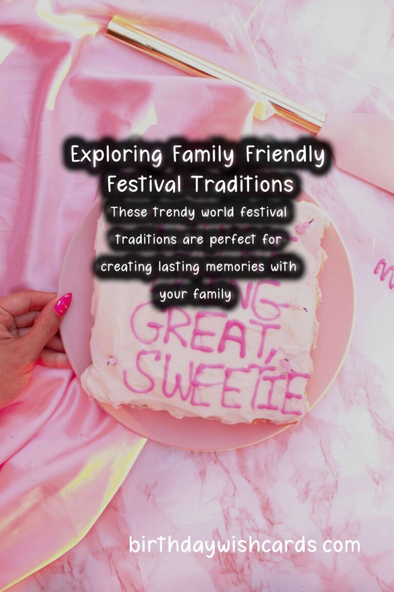 Trendy World Festival Traditions For the Whole Family