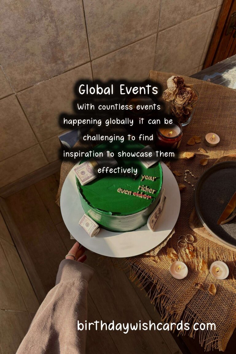 Ultimate Global Event Inspiration For Social Media