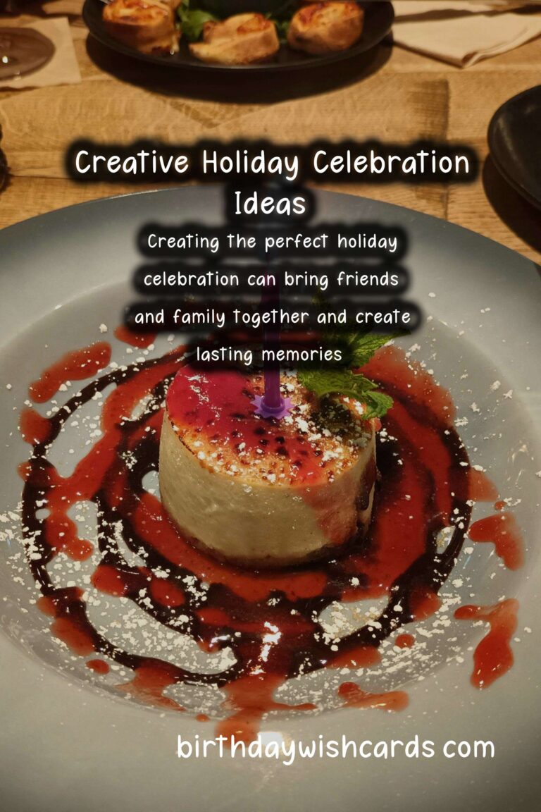 Ultimate Ways to Create Holiday Celebration Ideas