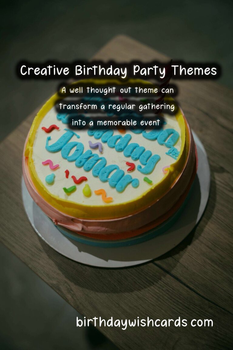 Ultimate Ways to Design Birthday Party Themes